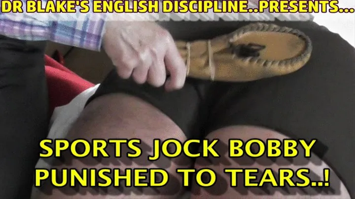 Sports Jock Bobby Punished to Tears Again