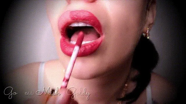 Burgundy Lips make you weak as fuck! My full, perfect, soft lips will captivate you!