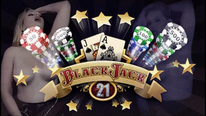 Fifth bet in Online BlackJack! Happy winner with orgasm or Pathetic loser with denial?