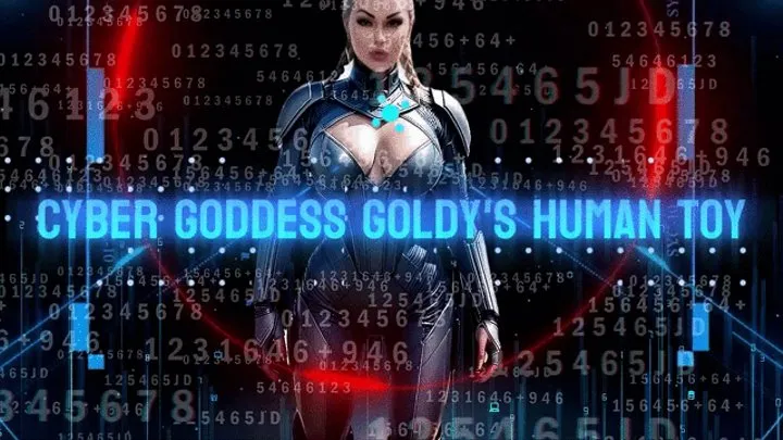 Cyber Goddess Goldys Human Toy