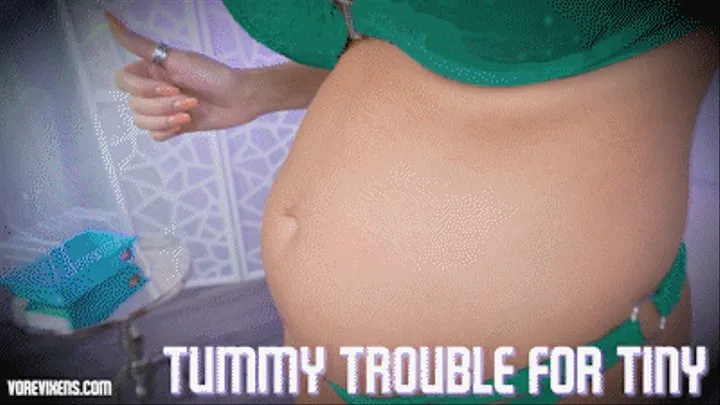 Tummy Trouble For Tiny Ft Nikki Brooks