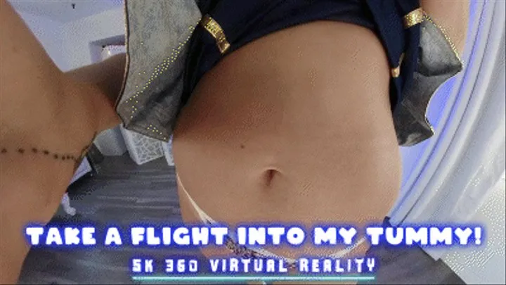 Take A Flight Into Her Tummy! Ft Goddess Fina - VR