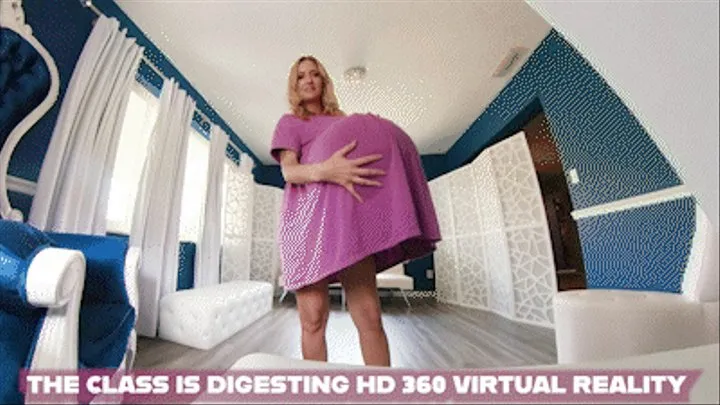 The Class Is Digesting Ft Reagan Lush - 360 VIRTUAL REALITY