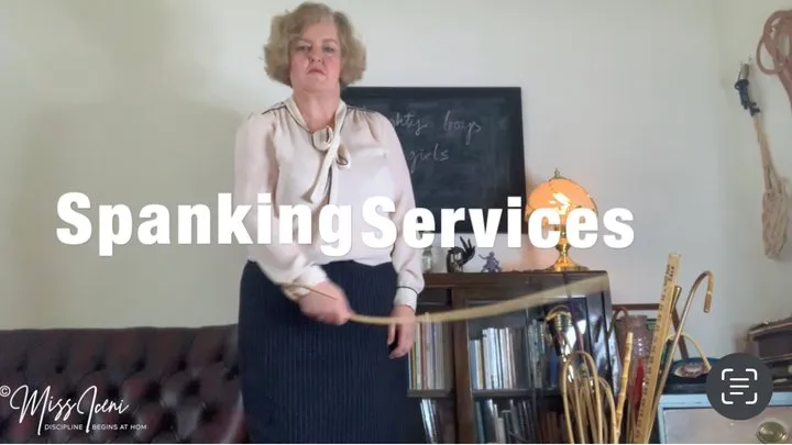 MISS Miss Iceni's Spanking Services Infomercial