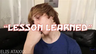 Lesson Learned