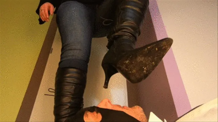 CC - lick my filthy smelly boots