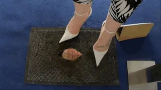 CC - human rug for grimy heels