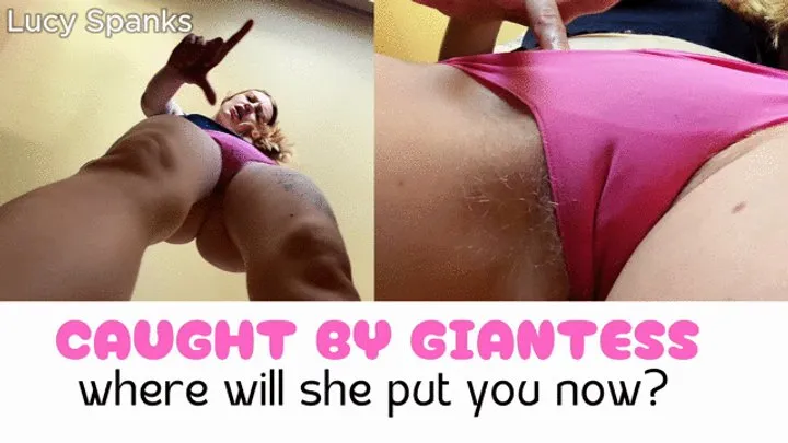 Caught By Giantess Mean Pussy Tease