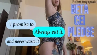 Beta Cum Eating Promise