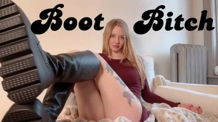 Worship Goddess Lucy Boots before Her date