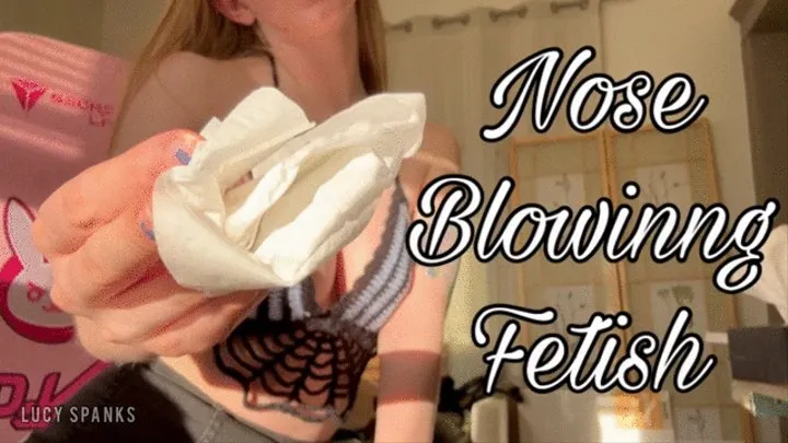 Nose Blowing Fetish Compilation