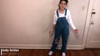 Bad Babysitter Destroys Overall Jeans Non-nude Fetish