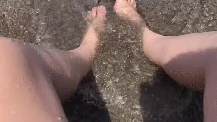 Feet At The Beach