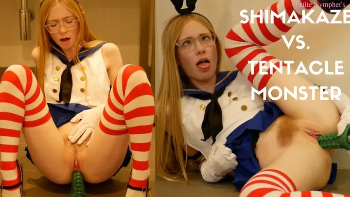 Shimakaze VS Tentacle: Ahegao Squirt