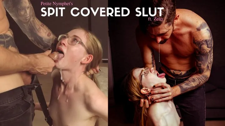 Spit Covered Slut: Sloppy Face Fuck