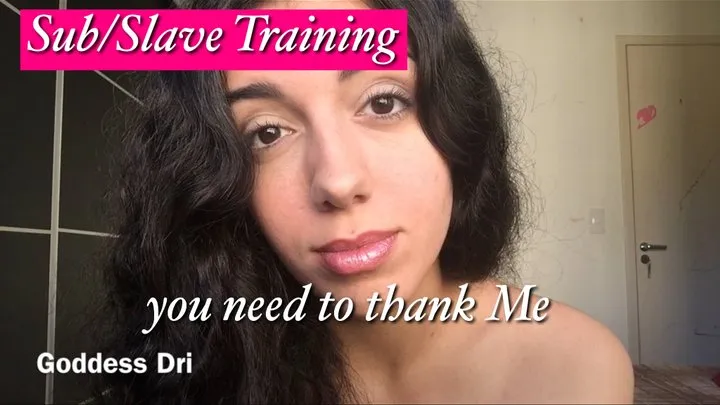 AUDIO: Thank Me