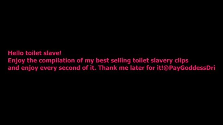 Toilet Slavery Compilation