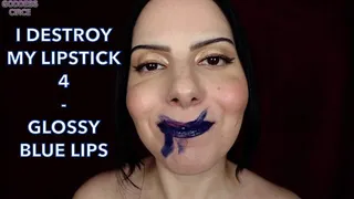 I DESTROY MY LIPSTICK 4 - GLOSSY BLUE LIPS