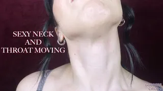 SEXY NECK AND THROAT MOVING
