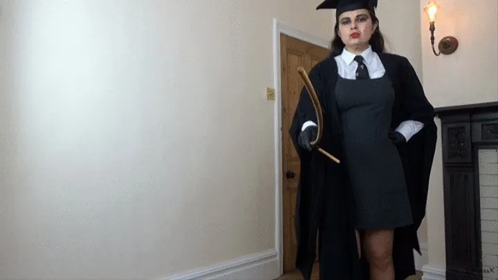 Headmistress in Stockings