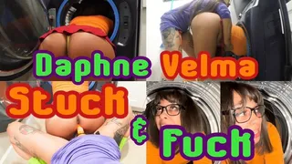 Daphne Velma Stuck and Fuck Strap On Cosplay