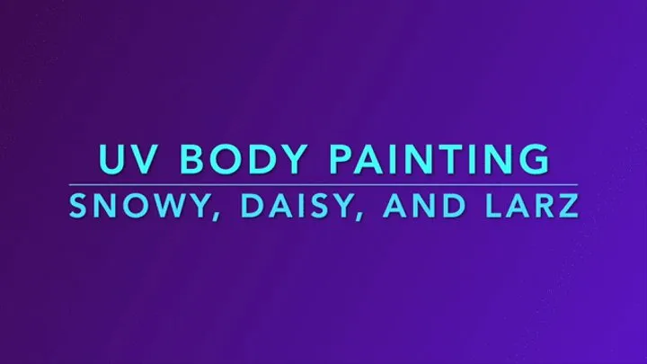 Nude BodyPainting With Larzstord + Divine Daisy