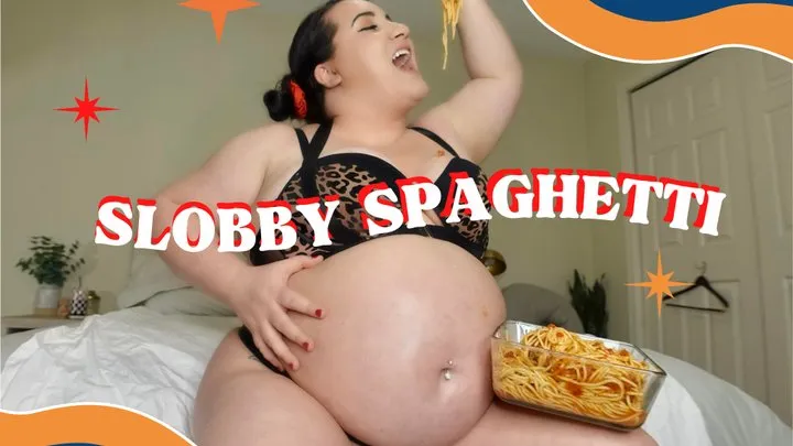 Slobby Spaghetti Stuffing: 2lbs of Pasta!