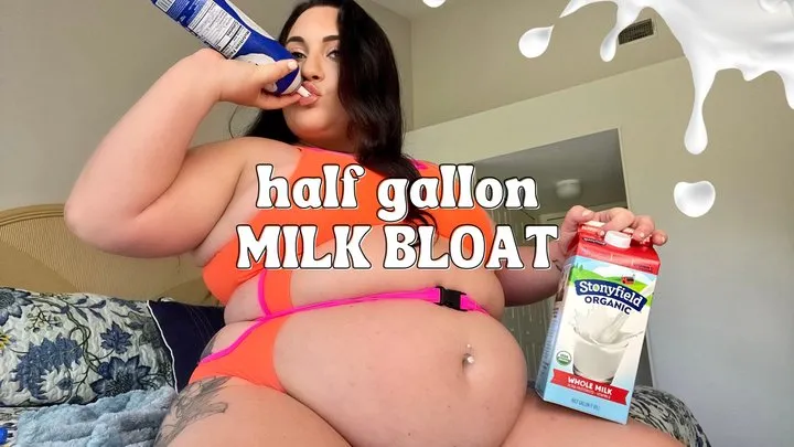 Half Gallon MILK BLOAT