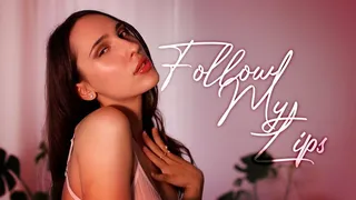 Follow My Lips - Spit & Moan JOI