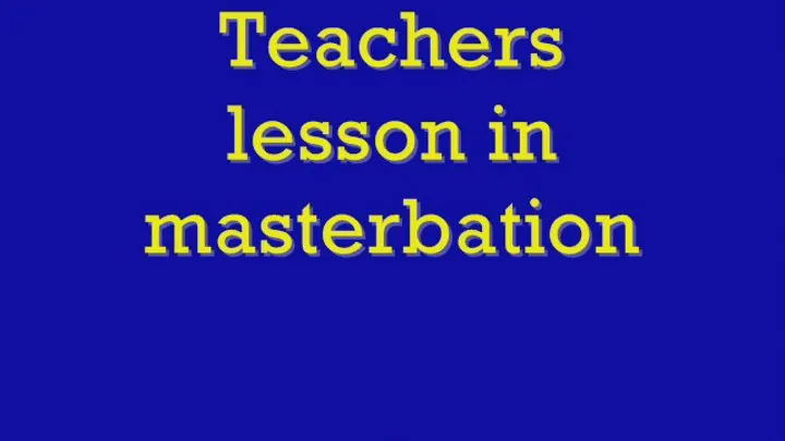 Teachers Lesson