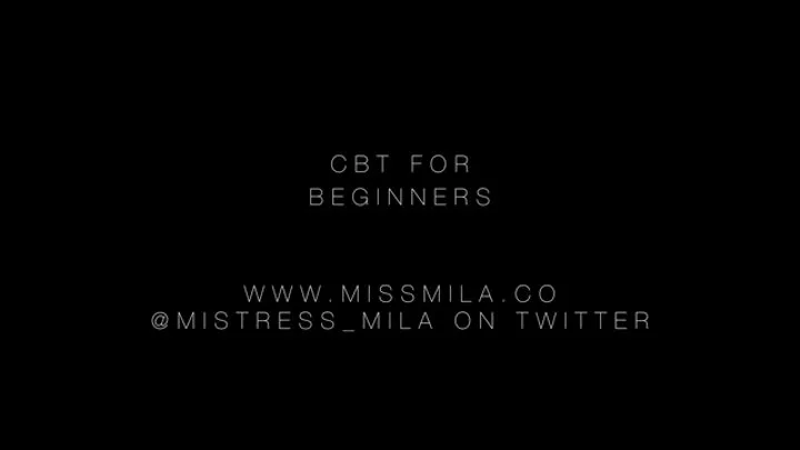 CBT for Beginners