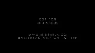 CBT for Beginners