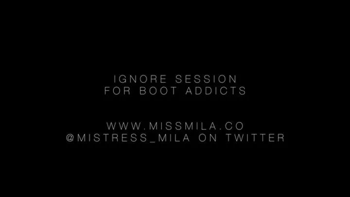 Ignore Session for Latex Boot Worshippers