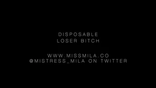 Disposable Loser Bitch