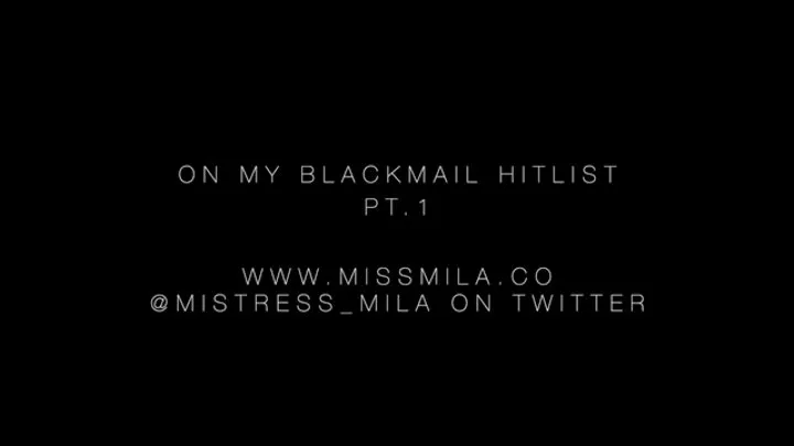 On My Blackmail-Fantasy Hitlist - Part 1 [INTERACTIVE]