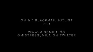 On My Blackmail-Fantasy Hitlist - Part 1 [INTERACTIVE]