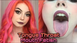 Tongue Throat Mouth Fetish