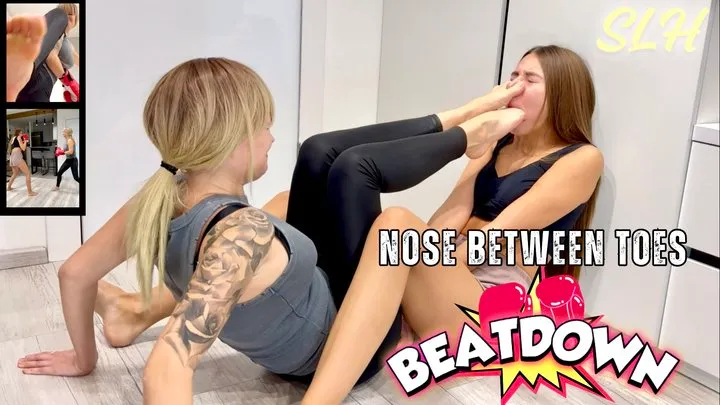 Nose Between Toes Beatdown & Foot Smother