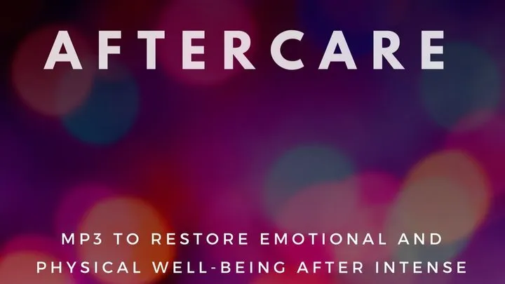 Aftercare