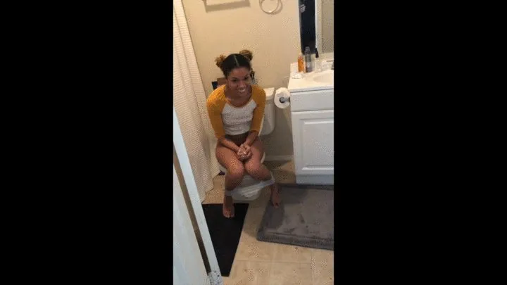 Over The Knee Potty Punishment