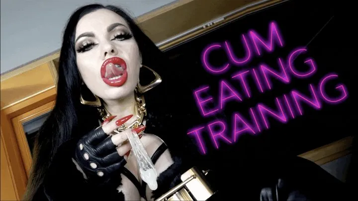 CUM EATING TRAINING