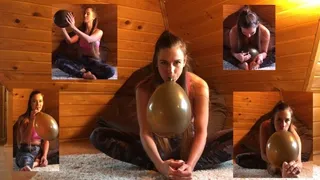 Stretching with balloon