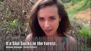 If a Slut Sucks in the Forest MOV