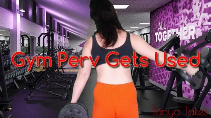 Gym Perv Gets Used