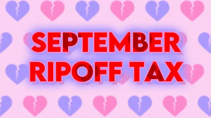 September Ripoff Tax