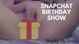 Birthday Spanks Snapchat Show