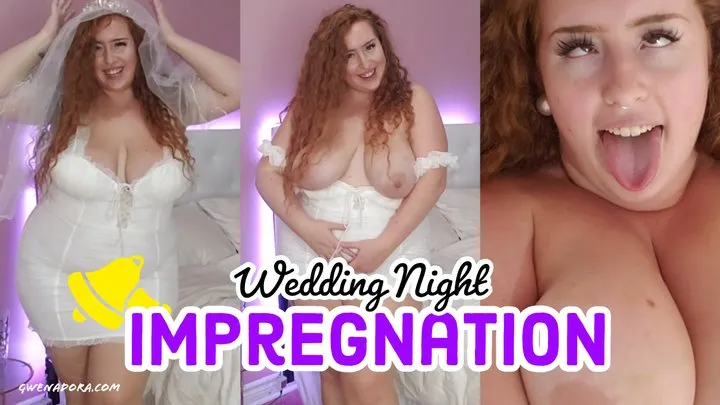 Wedding Night BBW Impregnation Lust