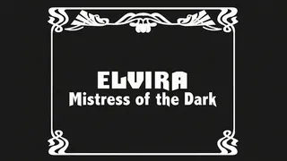 Elvira: LIVE Tit Worship on da Boob Tube