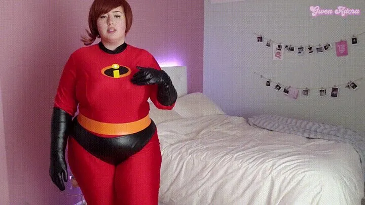 Elastigirl Home Wrecker Impregnation Cum