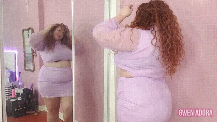 BBW Narcissist Ignores You in the Mirror